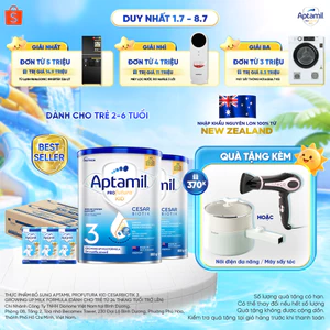 Combo 1 Sữa bột Aptamil Profutura Kid New Zealand số 3 (800g) + 1 thùng sữa nước Aptamil KID/Gold
