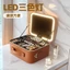 Feel Túi Đựng Mỹ Phẩm Đèn LED Có Gương Hộp Đựng Mỹ Phẩm Di Động Dung Tích Lớn Có Thể Tháo Rời Bảo Quản Hộp Đựng Mỹ Phẩm PUBM