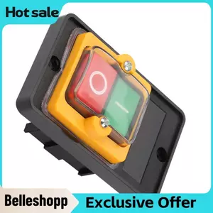 Belleshopp Belleshopp Công tắc nút bật/tắt chống nước AC220V/380V 10A