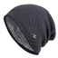 FEDAOG Dệt Kim Beanie, Lớp Lót Ấm Áp Dày Đan Ấm Áp Mũ Mùa Đông, Thời Trang Phong Cách Đơn Giản Unisex Mũ Dệt Kim Dày Hoạt Động Mùa Đông