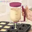 Khung ảnh Pancake Cupcake Batter Dispenser Batter Separator Máy làm nướng có nhãn đo Công cụ làm bánh hoàn hảo cho bánh Cupcake Bánh quế VN