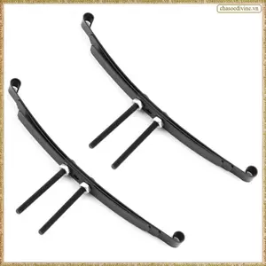 2 Bộ Lò Xo Lá Thép Cho 1 / 14 RC Máy Kéo Xe Kéo Mô Hình Xe Tải Nâng Cấp Phụ Kiện Dự Phòng, B