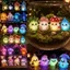 QEARY Glowing Fantasy Spirits DIY Bead Kit, Bộ dụng cụ thêu hạt động vật DIY thủ công đầy màu sắc, Bộ dụng cụ làm móc khóa thú cưng Mini nhỏ dễ thương dành cho trẻ em