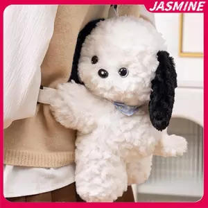 JASMINE Túi đeo chéo mèo sang trọng dễ thương Túi đeo vai cho chó mềm Nhẹ có dây đeo có thể tháo rời Túi động vật thêu cho nữ Quà tặng JASMINE