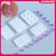 JASMINE Hình Chữ Nhật Khuôn Silicon Vuông Hạt Bóng 6 Lỗ DIY Epoxy Trang Sức Mặt Dây Chuyền Khuôn JASMINE