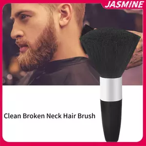 JASMINE 1 Chiếc Mềm Ne Mặt Duster Cắt Tóc Râu Bàn Chải Làm Sạch Tóc Bàn Chải Tóc Salon Cắt Làm Tóc Tạo Kiểu Dụng Cụ Trang Điểm JASMINE