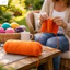 Sợi Cotton ZENZON, Sợi Đan Thân Thiện Với Da 8 Dây, Sợi Acrylic Sợi Siêu Mềm Màu Trơn Móc Sợi Bé Đan