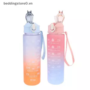COD 900ML Chai Nước Thể Thao Chai Chống Rò Rỉ Uống Ngoài Trời Du Lịch Di Động Bình Nước Tập Gym Thể Dục Bình MỚI