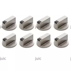 JUIC 2 Tay cầm bếp gas, Công tắc quay tròn 6 / 8mm, Hợp kim kẽm bền Phụ kiện bếp gas đa năng Bếp gas Núm điều khiển Bếp gas Lò nướng bếp
