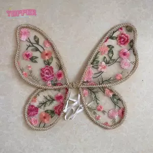 Cánh bướm YOFFOR, thêu hoa