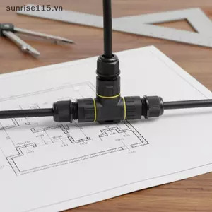 Hộp nối chống nước SRVN 3 chiều M16 Đầu nối cáp điện IP68 ngoài trời để chiếu sáng đường lái xe.
