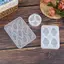 TMOY DIY Kem Popsicle Khuôn Silicon Kawaii Thực Phẩm Cabochon DIY Decoden Đồ Dùng Trang Trí Ngọt Ngào Nhựa Thủ Công Nhựa UV Khuôn Trang Trí Mùa Hè TMOY