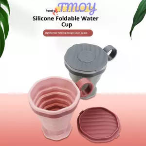 TMOY Silicone Gấp Cốc Cà Phê Di Động Ngoài Trời Gấp Cốc Nước Du Lịch Mang Theo Cốc Có Nắp Cốc Nước súc Miệng Cho Cắm Trại Và Đi Bộ Đường Dài TMOY