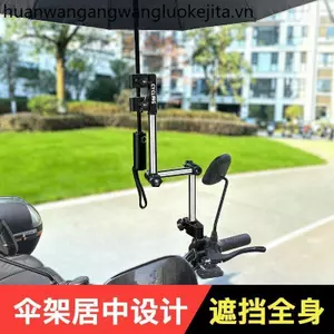 Xe Điện Ô Giá Pin Xe Đạp Xe Đạp Ô Dù Giá Ô Che Nắng Giá Đỡ Che Nắng Ô Tay Cầm Cố Định