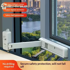 GE Window Ngăn Ngừa Rơi Giới Hạn Hạn Hạn Chế An Toàn Trẻ Em Lo Chịu Lực Cho Phòng Ngủ Ban Công Dụng Cụ Chống Bé Không Khoan VN