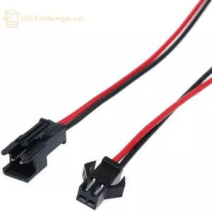 GE 15cm 10 Cái dài JST SM 2pin cắm đầu nối dây nam sang nữ VN