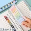 Chỉ Số Chống Thấm Nước Mo Nhãn Giấy Mạnh Có Thể Sinh Viên Đánh Dấu Dán Di Dính Hoa Lan Viết Dải Màu Dán Giấy Dán Ghi Chú