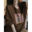 （Giao hàng 24h）Angela Áo thun 100% cotton tay ngắn dáng suông in họa tiết hoạt hình phong cách Hàn Quốc thời trang