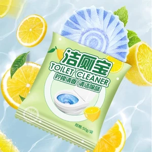 Bụi Màu Xanh Mùi Sạch Vết Bẩn Chanh Loại Bỏ Vệ Sinh Vệ Sinh Tẩy Tế Bào Dụng Cụ Tiện Dụng Nhà Vệ Sinh Kho Báu Vệ Sinh Loại Bỏ Tinh Thần Khử Mùi Bong Bóng