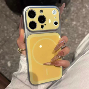 Ốp Điện Thoại Mạ Dopamine Từ Tính Cho iPhone 17 Pro Max 16 Plus 15 14 13 12 11 Vỏ Bảo Vệ Chống Sốc