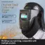 SRVN 1 Bộ Mũ Bảo Hiểm Hàn Chống Thấm Nước Có Bib Press Fit Seal Phụ Kiện Hàn Cho Công Việc Sửa Chữa Dây Bảo Trì Hàn Ngoài Trời.