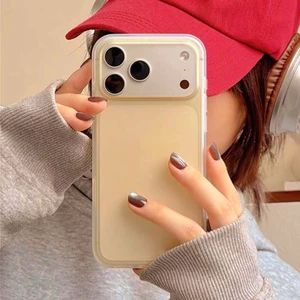 Ốp Điện Thoại Mờ Màu Trơn Cho iPhone 17 Pro Max 16 15 14 13 Vỏ Bảo Vệ Chống Sốc