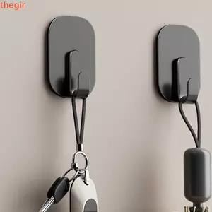 THEGIRL8B 4 Móc nam châm tủ lạnh, Móc treo tường trang trí, Giá đỡ khăn chìa khóa có thể tái sử dụng bằng nhựa đa chức năng cho gia đình