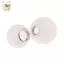 Bóng đèn thủy tinh màu trắng cho bóng đèn E14 / E27 Phụ kiện mở đèn thủy tinh Thay thế quả cầu hoặc chụp đèn ELWW