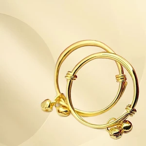 Vòng Tay Chuông Bụng Vòng Tay Vòng Trẻ Em Bắt Thương Hội chợ Bóng Trang Sức Mạ Vàng Trẻ Em Bé