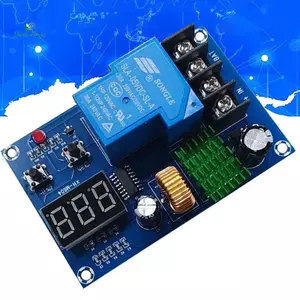 Bộ Sạc Pin 6V-60V Bộ Điều Khiển Sạc Tự Động Mô Đun Bảo Vệ Bảng Rơ Le Công Tắc mới