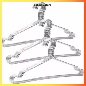 BỘ 10 MÓC TREO QUẦN ÁO NHÔM CAO CẤP BỊCH 10 MÓC - Mắc áo chống gỉ, nhẹ, chắc chắn, phù hợp mọi loại quần áo