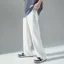 Thời Trang Đường Phố Thời Trang Dạo Phố Thanh Niên Phổ Biến Rời Micro-Elastic Thường Ngày Nam Thể Thao Màu Trơn Đơn Giản Ice Silk Quần D0LB