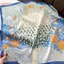 HFSHY Mềm Mại Mịn 100% Lụa Satin Khăn Vuông Phong Cảnh Độc Đáo In Khăn Trùm Đầu Thời Trang Cho Nữ Tiệc Cưới VN