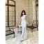 Tính khí Pure Desire Style Váy ren không đều Nữ mùa hè eo hẹp thon gọn hơn Phong cách kỳ nghỉ Váy dài phủ hông