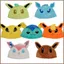 SQ11 Pokemon Cosplay Eevee Sang Trọng Mũ Sang Trọng Sang Trọng Đồ Chơi Búp Bê Nhồi Bông Quà Tặng Cho Trẻ Em Bé Gái Đạo Cụ Ảnh Dễ Thương Sinh Nhật