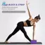 Khối Yoga và Bộ Dây Đeo Yoga Bọt EVA Mềm Chống Trơn Trượt Khối Yoga Đa Năng Pilates Kéo Dài Và Tập Thể Dục