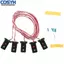 <cosyh>Railroad Dwarf Signals，Resistors 20mm ABS Dwarf LEDs Made Model Railroads
