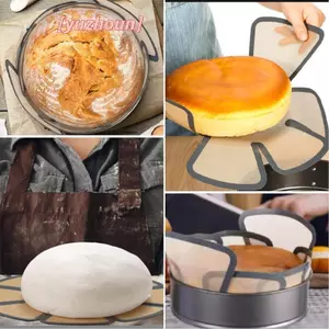 Chảo Nướng Bánh Silicon Thảm Chảo Chống Dính Chảo Lót Nâng Phụ Kiện Có Thể Tái Sử Dụng Bánh Mì Loaf Chảo Dễ Dàng Làm Sạch Dụng Cụ Nhà Bếp