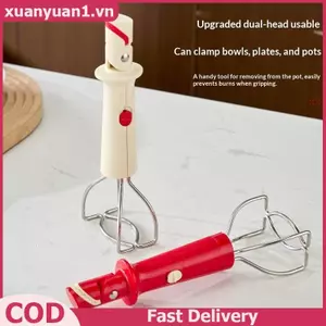 XUAN 2 trong 1 Tấm nâng chống bỏng chống trượt Kẹp đa năng chịu nhiệt chống trượt cho nhà bếp Lò vi sóng Nấu ăn VN