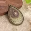 HFSHY 5 Chiếc Retro Vintage Dân Tộc Bohemia Giọt Nước Mặt Dây Dành Cho Nữ Bông Tai Nelaces Quyến Rũ Cho DIY Làm Phụ Kiện Trang Sức VN