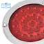 4 Gói Vòng Led Trailer Đuôi Đèn Đỏ 24 Led Mặt bích Gắn Chống Thấm Nước Chrome 4 Inch Phanh Dừng Bật Đèn