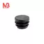 Trống Cuối Nắp Ống Tròn Chèn Nắp 19mm Đường Kính 20 Chiếc Màu Đen