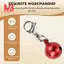 Mặt dây chuyền chuông Jingle Bell cho ba lô vải cổ chó mèo