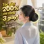 🔥Giá sốc🔥Búi Tóc Giả Tròn Dễ Kẹp|Dây Cột Tóc Giả Xoăn Thẳng Bồng Bềnh|Phụ Kiện Búi Tóc Nhanh Sợi Chịu Nhiệt