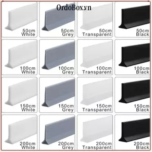 ORDOBOX Dải giữ nước Phụ kiện phòng tắm Vòi hoa sen Rào chắn lũ lụt Tách khô và ướt Vòi hoa sen Dải niêm phong đáy cửa