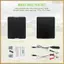Bảng điều khiển năng lượng mặt trời 20W 12V / 5V USB2.0 Bộ sạc ô tô năng lượng mặt trời Silicon đơn tinh thể di động ngoài trời Bảng điều khiển năng lượng mặt trời linh hoạt