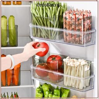 Hộp đựng tủ lạnh ORDOBOX, Giá sắp xếp tủ lạnh tiết kiệm không gian đa chức năng, Làm dày dung tích lớn Thùng đựng tủ lạnh có thể xếp chồng lên nhau Nhà tổ chức nhà bếp
