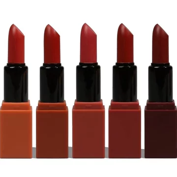 IS 'MINE 5 Bộ Trang Điểm Son Môi Matte, Son Môi Khỏa Thân Nhung ooth Not Fade Bộ Son Môi Mini Chống Thấm Nước (BỘ A)