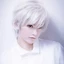 Wig/ Tóc giả nguyên đầu BẠCH KIM tóc ngắn Cosplay hóa trang Nam/ Nữ Qiqishop