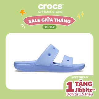 [SẢN PHẨM ĐỘC QUYỀN SÀN TMĐT]Dép Xăng Đan Unisex Crocs Classic - Moon Jelly - 206761-5Q6